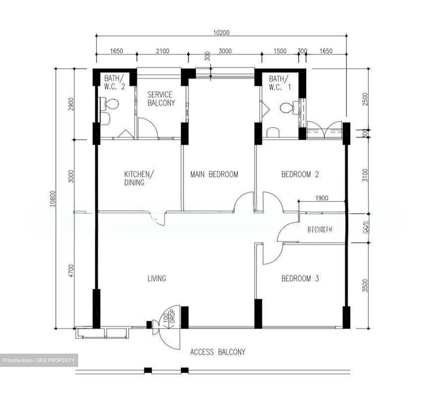 Blk 447 Choa Chu Kang Avenue 4 (Choa Chu Kang), HDB 4 Rooms #613561851